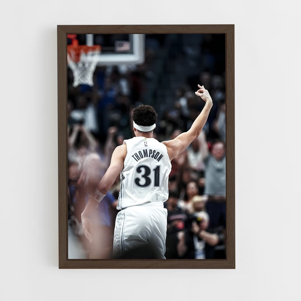 Poster Klay dans la Lumière – affiche Basketball (vue 5)